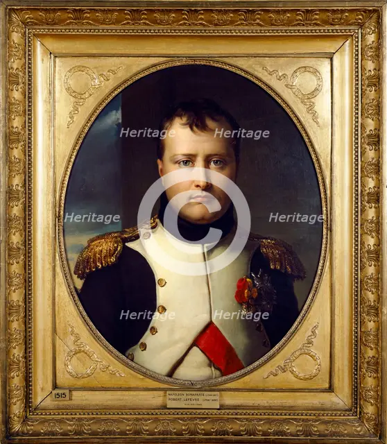 Portrait of Napoleon Bonaparte, 19th century. Artist: Robert Lefevre.