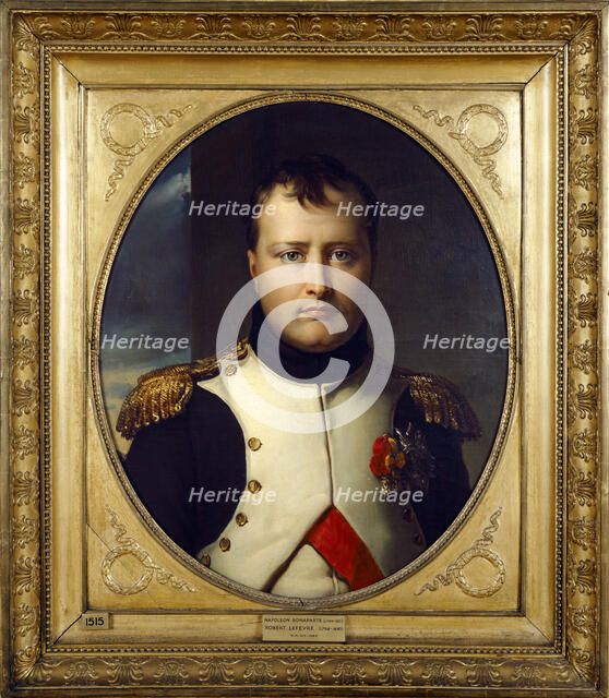Portrait of Napoleon Bonaparte, 19th century. Artist: Robert Lefevre.