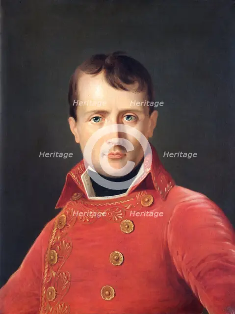 Portrait of Napoleon Bonaparte, c1803. Artist: Laurent Dabos.