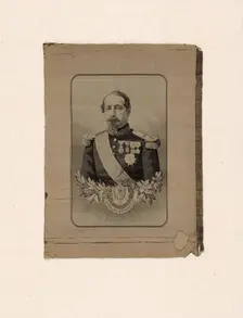 Portrait of Napoleon III (1808-1873), Emperor, Lyon, 19th century. Creator: Marc-Laurent Bruyas