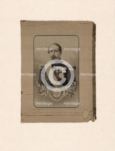 Portrait of Napoleon III (1808-1873), Emperor, Lyon, 19th century. Creator: Marc-Laurent Bruyas.