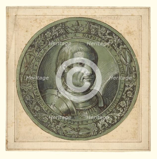 Portrait of Napoleone Orsini II, about 1619. Creator: Giovanni Campagna.