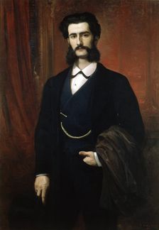 Portrait of Narcis Monturiol, Catalan inventor and politician