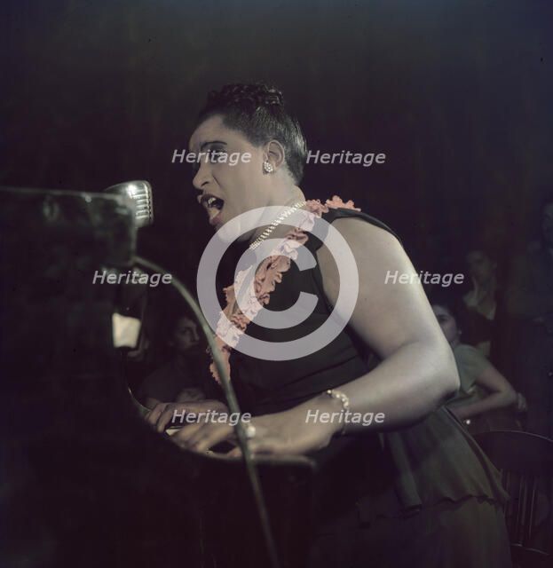 Portrait of Nellie Lutcher, New York, N.Y., 1946. Creator: William Paul Gottlieb.