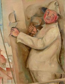 Portrait of Nemisio Brazzola, stonemason, 1932. Creator: Bailly, Alice (1872-1938)