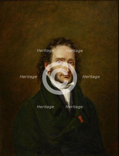 Portrait of Niccolò Paganini (1782-1840).