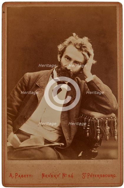 Portrait of Nicholas Miklouho-Maclay (1846-1888).