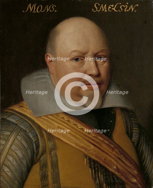 Portrait of Nicolaas Schmelzing (1561-1629), c.1609-c.1633. Creator: Workshop of Michiel Jansz van Mierevelt.