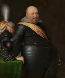 Portrait of Nicolaas Schmelzing (1561-1629), c1610s. Creator: Jan Anthonisz van Ravesteyn