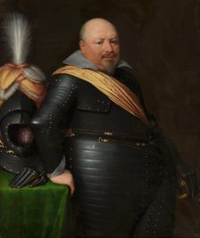 Portrait of Nicolaas Schmelzing (1561-1629), c1610s. Creator: Jan Anthonisz van Ravesteyn