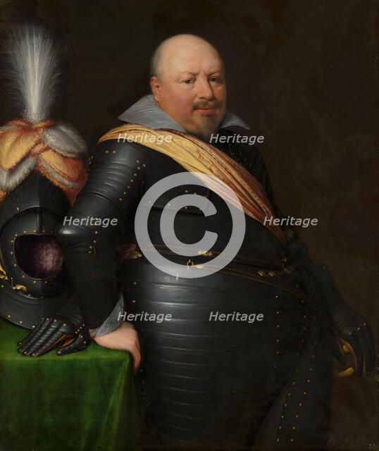 Portrait of Nicolaas Schmelzing (1561-1629), c1610s. Creator: Jan Anthonisz van Ravesteyn.
