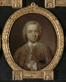 Portrait of Nicolaas Willem op den Hooff, Physician and Translator in Amsterdam, 1732-1771. Creator: Jan Maurits Quinkhard
