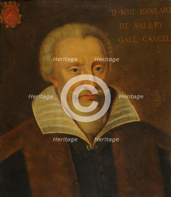 Portrait of Nicolas Brûlart de Sillery (1544-1624), First third of 17th cen.. Creator: Anonymous.