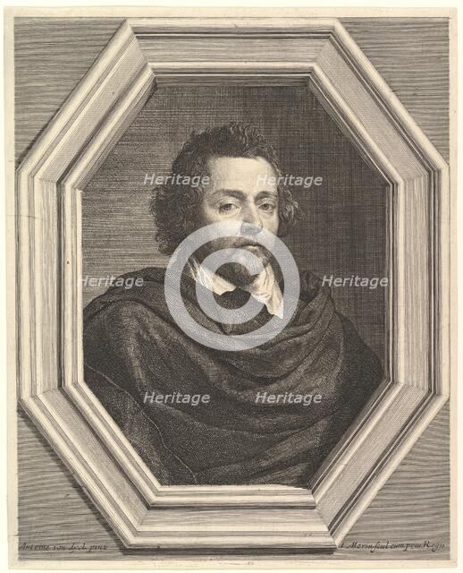 Portrait of Nicolas Chrystin, 17th century. Creator: Jean Morin.