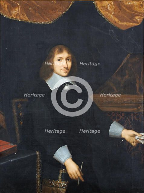 Portrait of Nicolas Fouquet (1615-1680), 1653. Creator: Le Brun, Charles (1619-1690).