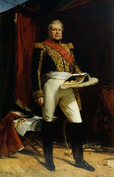 Portrait of Nicolas-Joseph, marquis Maison (1771-1840), Marshal of France, 1830. Creator: Cogniet, Léon (1794-1880)