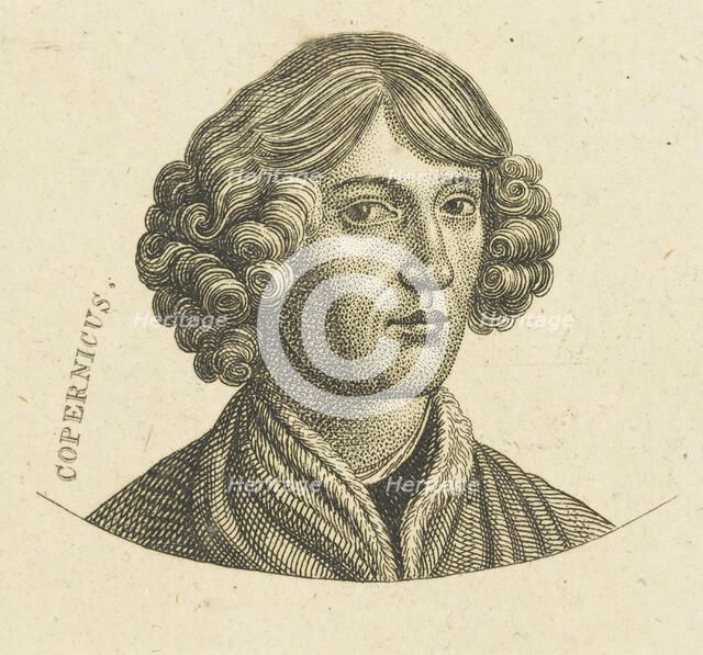 Portrait of Nicolaus Copernicus (1473-1543) , c. 1830-1840. Creator: Anonymous.