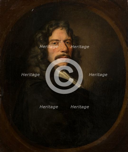Portrait of Nicolaus Ruland (?), 1680. Creator: Johann Heinrich Roos.