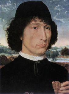 Portrait of Nicolo Spinelli 1473-1474 (1927). Artist: Hans Memling