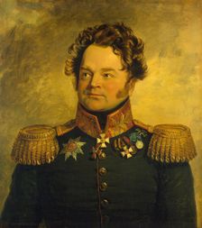 Portrait of Nikanor M. Svechin (1772-1849), 1822. Creator: Workshop of George Dawe