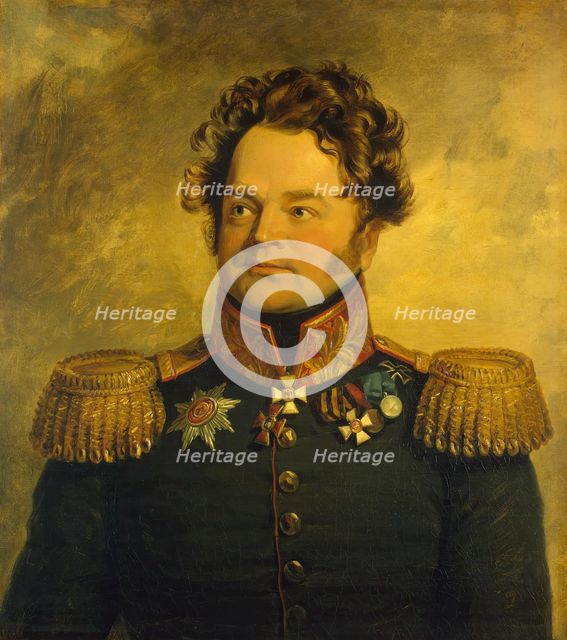 Portrait of Nikanor M. Svechin (1772-1849), 1822. Creator: Workshop of George Dawe.