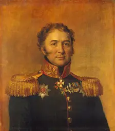 Portrait of Nikolai V. Dekhteryov (1775-1831), 1822. Creator: Workshop of George Dawe
