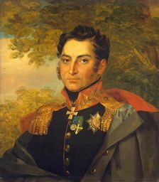 Portrait of Nikolai V. Kretov (1773-1839), 1824. Creator: Workshop of George Dawe