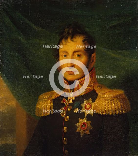 Portrait of Nikolai A. Tuchkov (1765-1812) (1st), 1822. Creator: George Dawe.