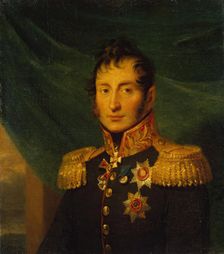 Portrait of Nikolai A. Tuchkov (1765-1812) (1st), 1822. Creator: George Dawe