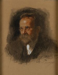 Portrait of Nikolai Alexandrovich Morozov (1854-1946)