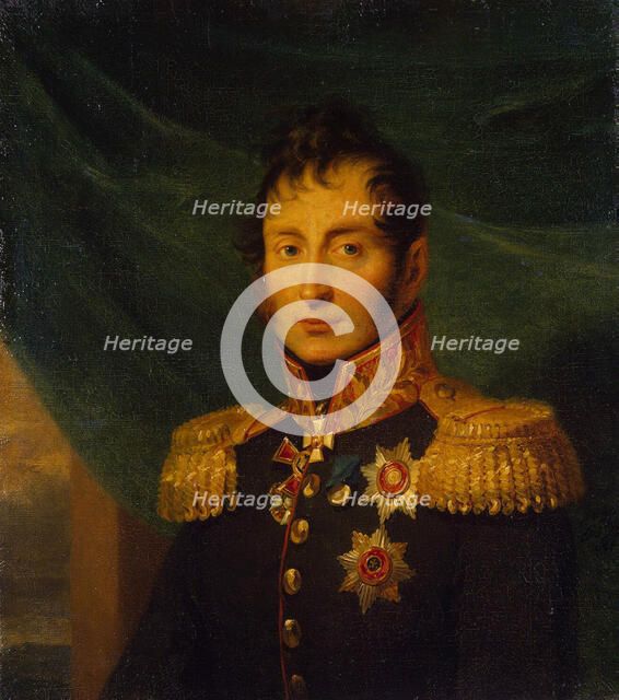 Portrait of Nikolai Alexeyevich Tuchkov (1765-1812), before 1825. Artist: Dawe, George (1781-1829)