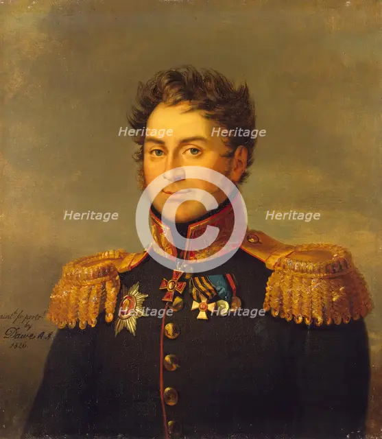 Portrait of Nikolai D. Olsufyev (1779-1817) (3rd), 1826. Creator: George Dawe.
