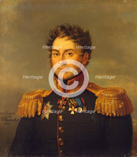 Portrait of Nikolai D. Olsufyev (1779-1817) (3rd), 1826. Creator: George Dawe.