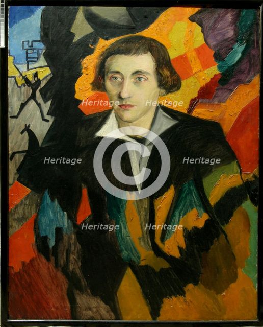 Portrait of Nikolai Evreinov (1879-1953), 1912.