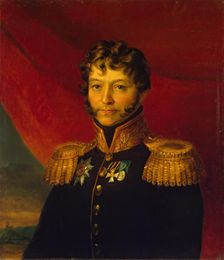 Portrait of Nikolai F. Titov (1758/59-1822), 1830. Creator: Workshop of George Dawe