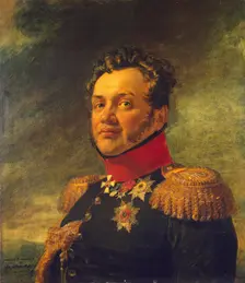 Portrait of Nikolai G. Repnin-Volkonsky (1778-1845), 1822. Creator: George Dawe