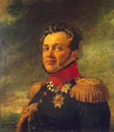 Portrait of Nikolai G. Repnin-Volkonsky (1778-1845), 1822. Creator: George Dawe