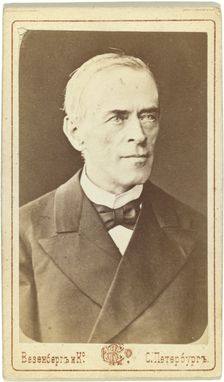 Portrait of Nikolai Khristianovich Bunge (1823-1895), Between 1880 and 1886