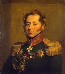 Portrait of Nikolai M. Borozdin (1777-1830), 1822. Creators: George Dawe, Workshop of George Dawe