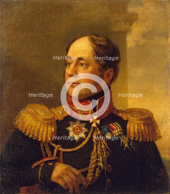 Portrait of Nikolai M. Sipyagin (1785-1828), 1822. Creator: George Dawe.
