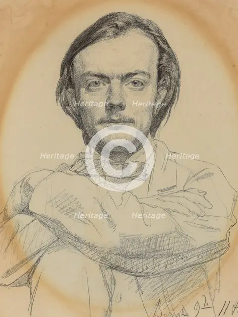 Portrait of Nikolai Murashko (1844-1909), 1866.