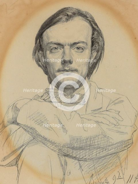 Portrait of Nikolai Murashko (1844-1909), 1866.