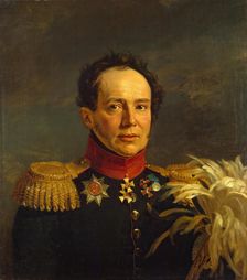 Portrait of Nikolai S. Sulima (1777-1840), 1822. Creator: Workshop of George Dawe