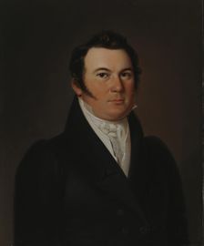 Portrait of Nikolai Sinebrychoff (1788-1848), 1830. Creator: Lindh, Johan Erik (1793-1865)