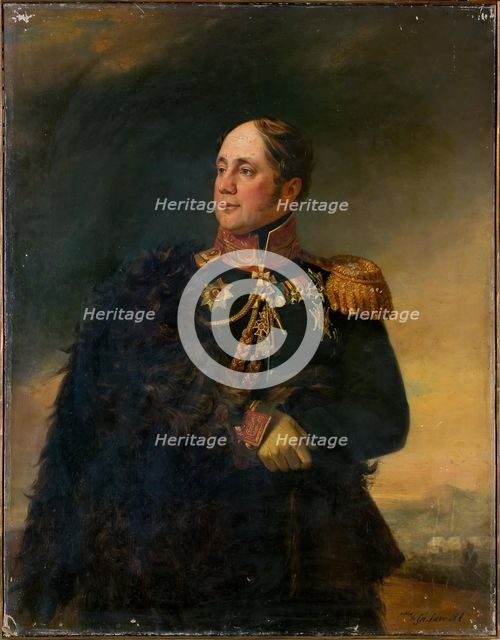 Portrait of Nikolai Sipyagin (1785-1828), 1827. Creator: George Dawe.
