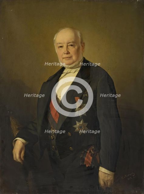 Portrait of Nikolai Stoyanovsky, 1891. Creator: Ivan Makarov.