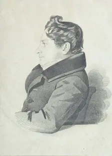 Portrait of Nikolay Adrianovich Divov (1792-1878), 1830s. Creator: Hampeln, Carl, von (1794-after 1880)