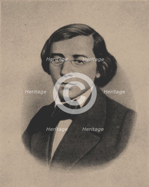 Portrait of Nikolay Chernyshevsky (1828-1889). Artist: Anonymous  