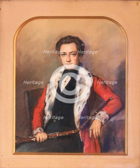 Portrait of Nikolay Sergeyevich Turgenev (1816-1879).
