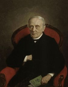Portrait of Nils Henrik Pinello, 1875. Creator: August Fredrik Ahlstedt